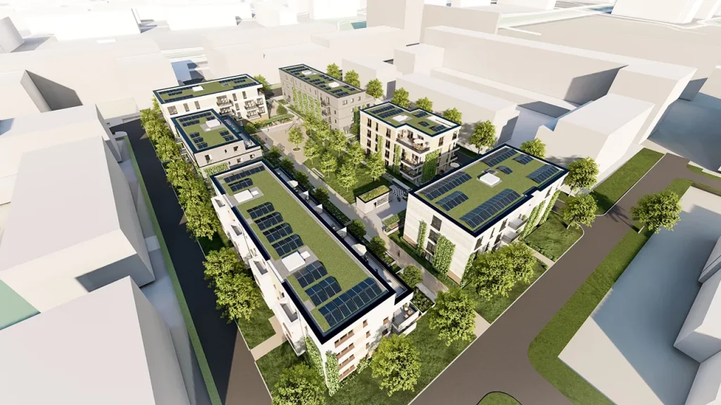 Visualisierung Baufeld 8 (© CG Plan)